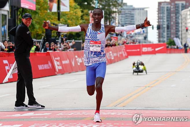 케냐 마라토너 켈빈 키프텀 [AFP=연합뉴스 자료사진]