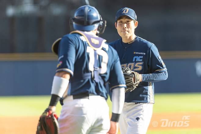 12일 잠실 두산전에서 2이닝 6실점으로 패전 투수가 된 이재학. NC 다이노스 제공