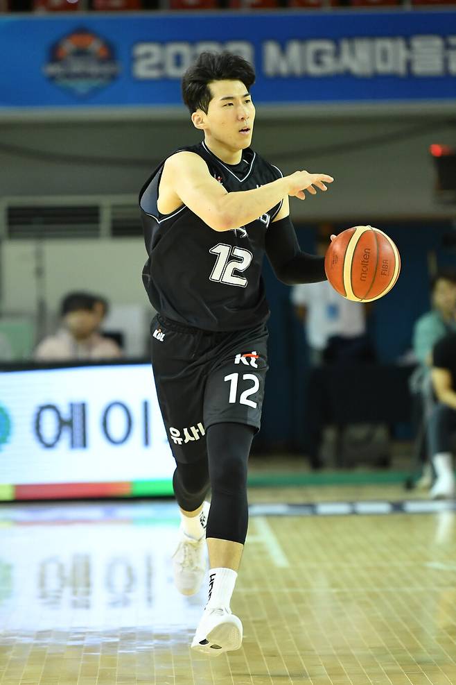 ▲ 문정현이 KBL 데뷔전을 뛰었다. ⓒKBL