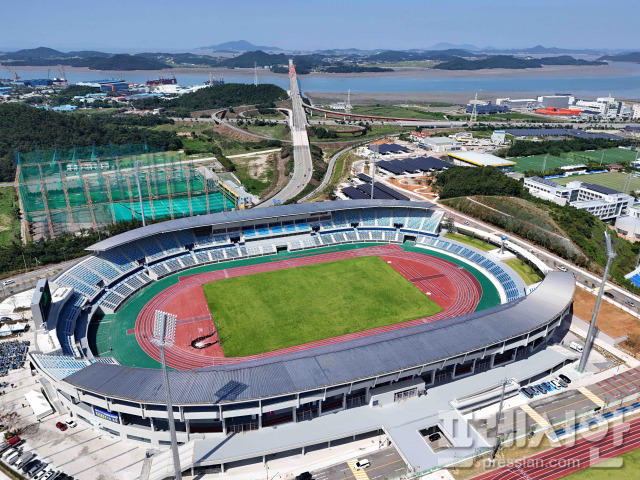 ▲전국체전 주경기장인 목포 종합운동장ⓒ