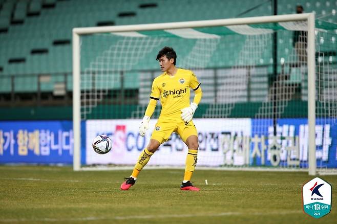 김정호. /사진=한국프로축구연맹 제공