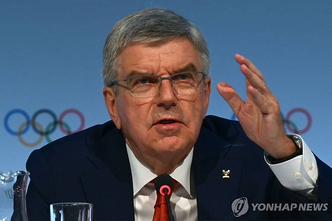 토마스 바흐 IOC 위원장  [AFP=연합뉴스]