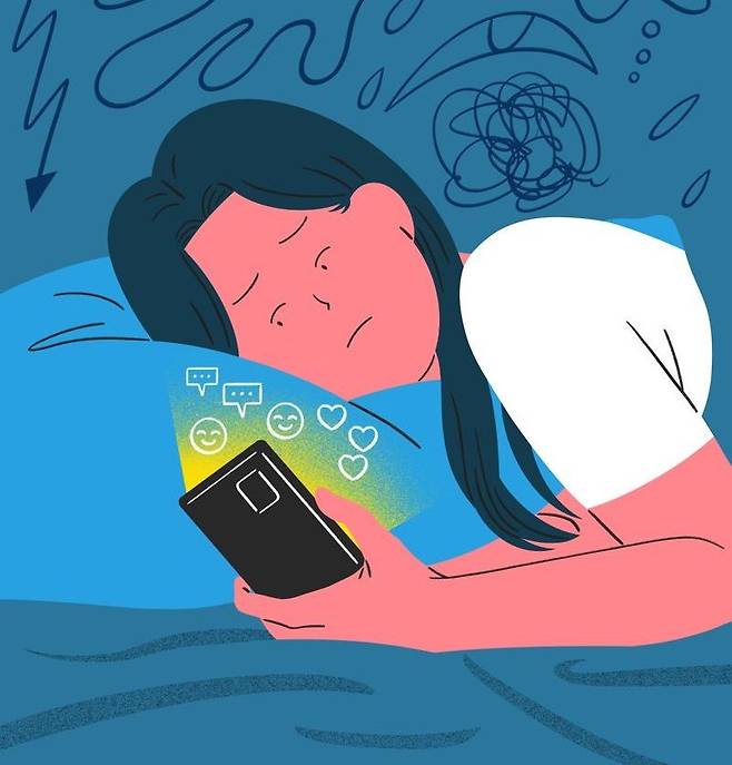 팬데믹 기간, 사회적 거리두기를 하면서 우울증 환자가 더 늘었다는 분석이다. /일러스트=게티이미지뱅크