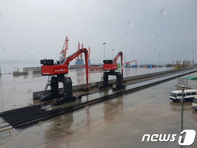 북한 나진항.(북방경제협력위원회 제공) 2018.7.16/뉴스1