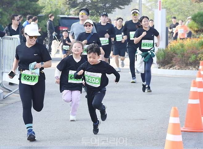 제9회 시흥시 전국 하프 마라톤 대회 모습