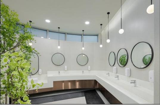 영동고속도로 안산(인천 방향) 휴게소 세면대. 행정안전부