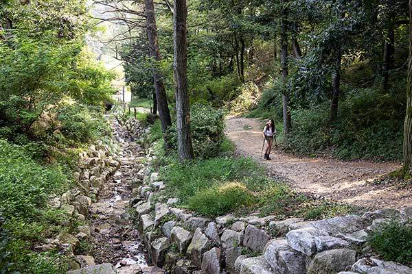 계양산둘레길에서 살짝&nbsp;벗어나면 인천둘레길 1코스가 나온다.