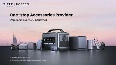 UGREEN unveils power solutions and personal data storage at the Gitex Trade Show in the United Arab Emirates.