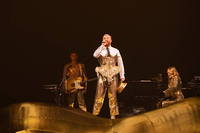 샘 스미스 내한공연 ‘글로리아’. 사진|AEG프레젠트