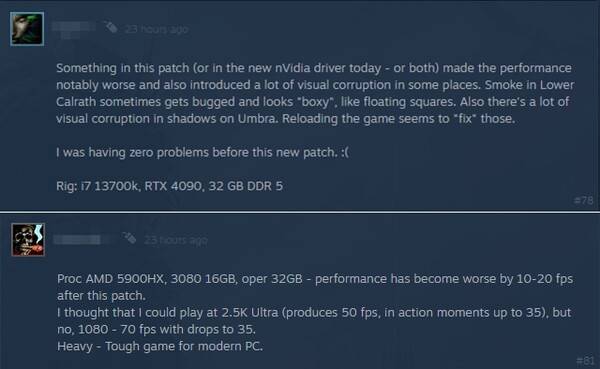 - 334개 토론 게시글 중 여러 유저가 여전히 문제가 지속된다고 지적했다&nbsp;