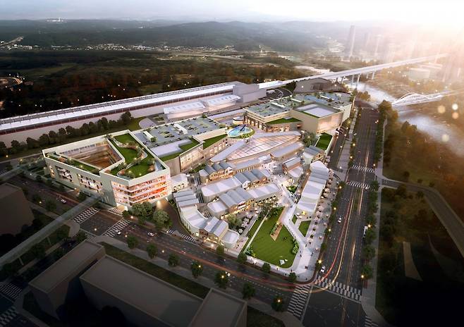 KTX울산역 복합환승센터 조감도.