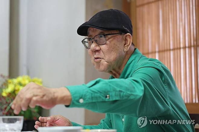 연합뉴스와 인터뷰 가진 김영규 주한미군 공보관 (서울=연합뉴스) 임화영 기자 = 44년 동안 주한미군에서 대(對)언론 창구 역할을 해온 김영규 공보관이 지난 19일 서울 용산구의 한 식당에서 연합뉴스와 인터뷰하고 있다. 김 공보관은 오는 31일 퇴임한다. 2023.10.21 hwayoung7@yna.co.kr