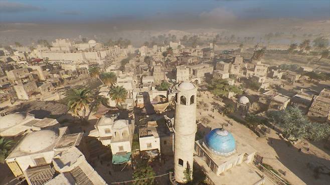 고증을 통해 구현된 건물들