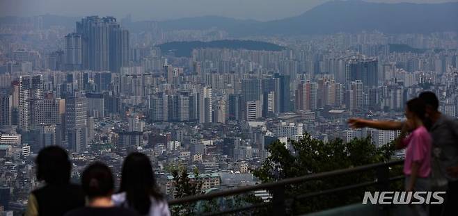 서울의 아파트 단지 모습. 뉴시스 자료사진.