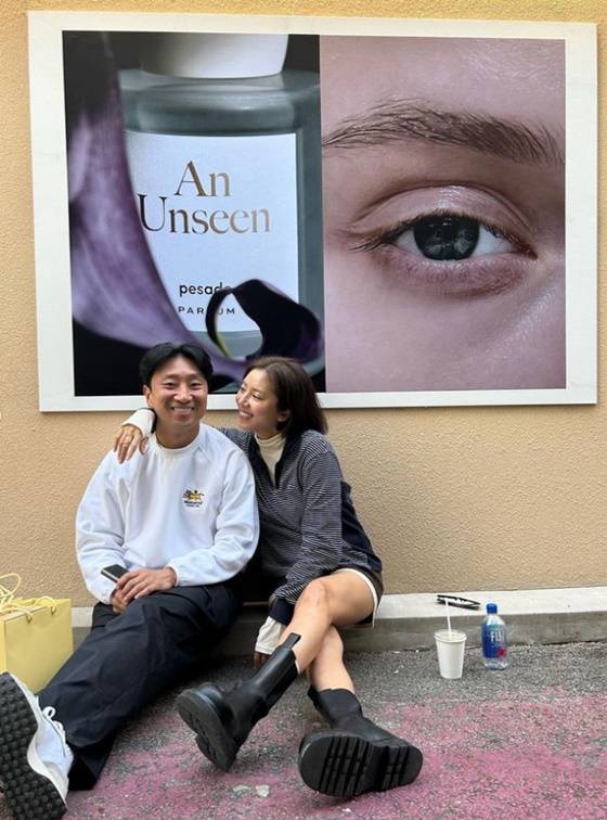 이규혁, 손담비 /사진=손담비