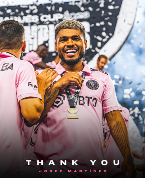 호세프 마르티네스. 인터마이애미 X(구 트위터) 캡처