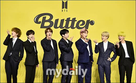 그룹 방탄소년단(BTS, RM 진 슈가 제이홉 지민 뷔 정국). / 마이데일리