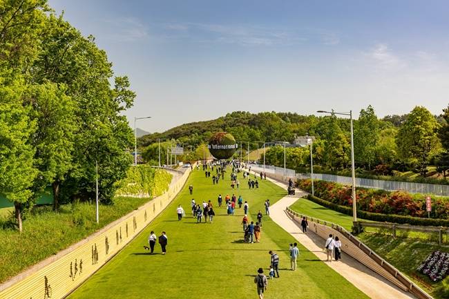 순천만정원박람회장 그린아일랜드.