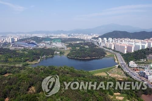 광주광역시 중앙공원 전경 [광주시 제공. 재판매 및 DB 금지]