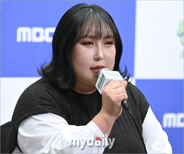 MBC에브리원 '성지순례' 제작발표회 풍자 / 한혁승 기자 hanfoto@mydaily.co.kr
