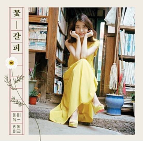 2014년 3000장 한정판으로 처음 나온 아이유의 ‘꽃갈피’ LP [이담엔터테인먼트 제공]