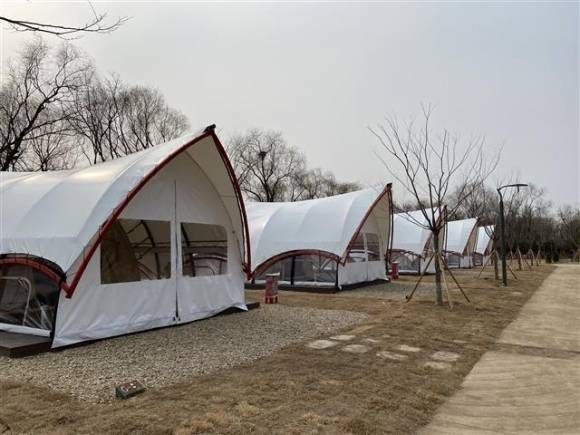 난지캠핑장 글램핑존. 서울시 제공