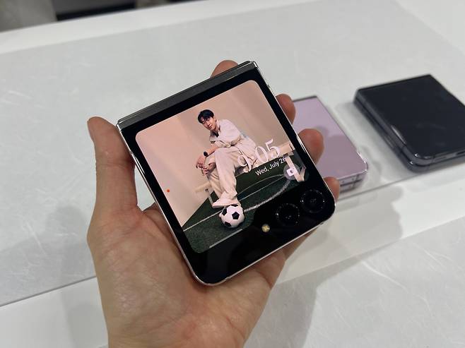 삼성전자 갤럭시Z플립5. [박혜림 기자/ rim@]