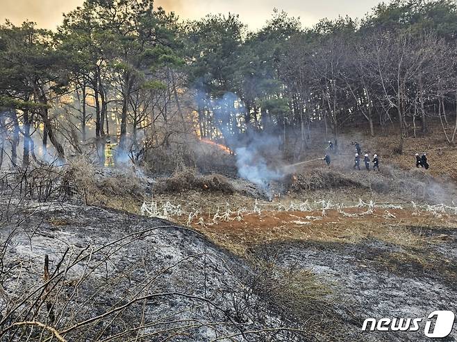 전북 임실군이 가을철 산불방지를 위한 총력전에 돌입한다.(임실군제공)2023.10.31/뉴스1