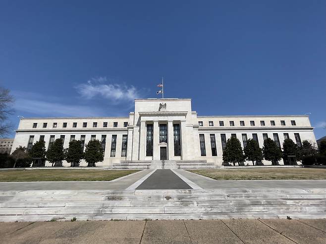 워싱턴DC의 연방준비제도(Fed·연준) 청사 모습. /AFP=연합뉴스