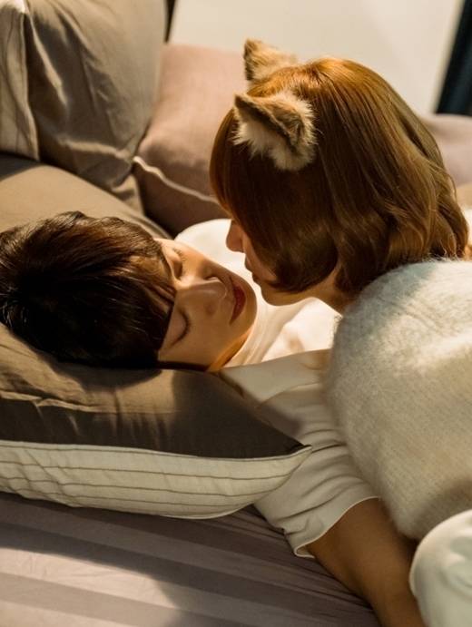 그룹 아스트로 멤버 겸 배우 차은우(왼쪽), 배우 박규영 / MBC 수요드라마 '오늘도 사랑스럽개'
