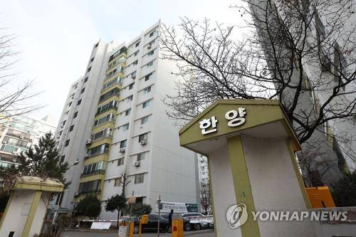 신탁방식 재건축을 추진중인 여의도 한양 아파트
[연합뉴스 자료사진]