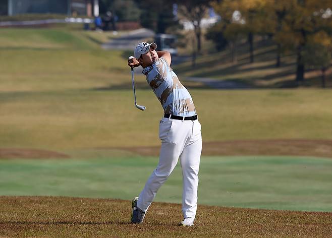 공태현의 아이언샷. [KPGA 제공. 재판매 및 DB 금지]