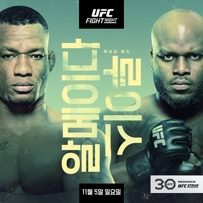 사진=UFC 제공, 알메이다-루이스 격돌