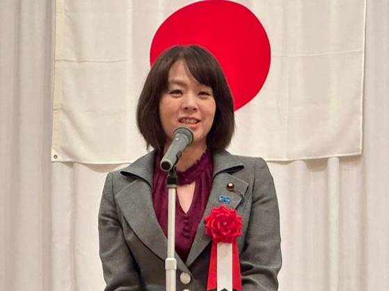 일본 집권 자민당 스기타 미오 의원. 〈사진=스기타 미오 의원 페이스북 캡처〉