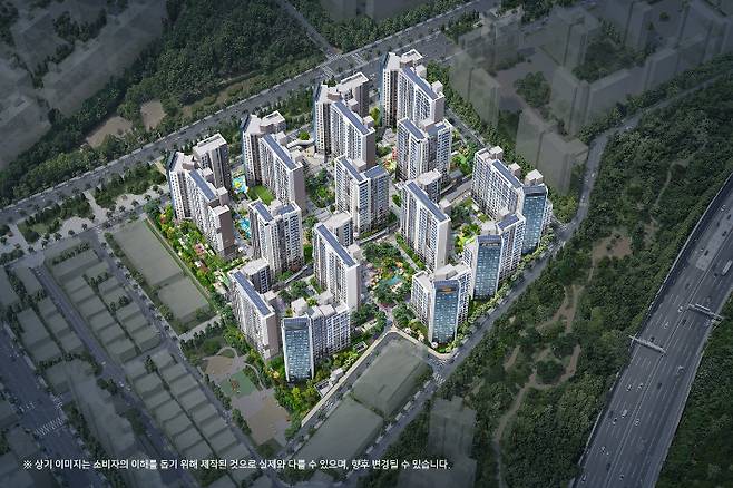 힐스테이트 e편한세상 문정 조감도. 현대엔지니어링 제공