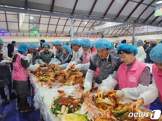 평창 고랭지김장축제 현장.(평창군 제공) 2023.11.4/뉴스1