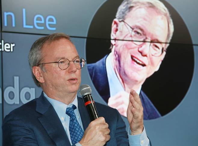 에릭 슈미트 구글 전 CEO.(사진=연합뉴스)