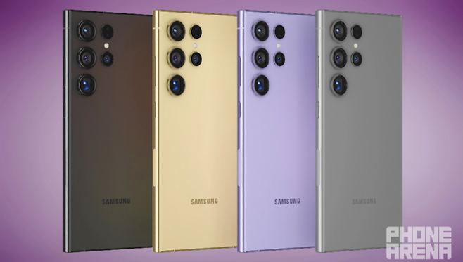 삼성전자가 내년 출시할 예정인 갤럭시S24 시리즈의 색상이 유출됐다. 사진=폰아레나