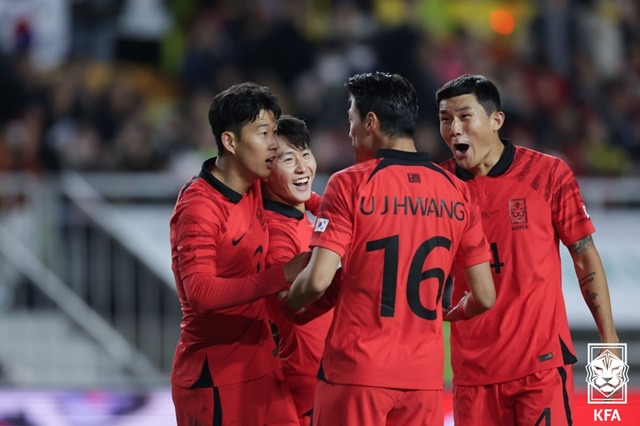 한국 축구대표팀. /사진=대한축구협회 제공