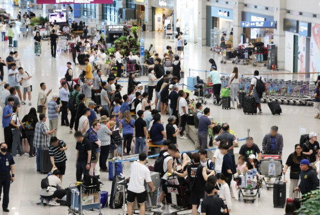 인천국제공항 제1터미널 입국장. (사진=연합뉴스)