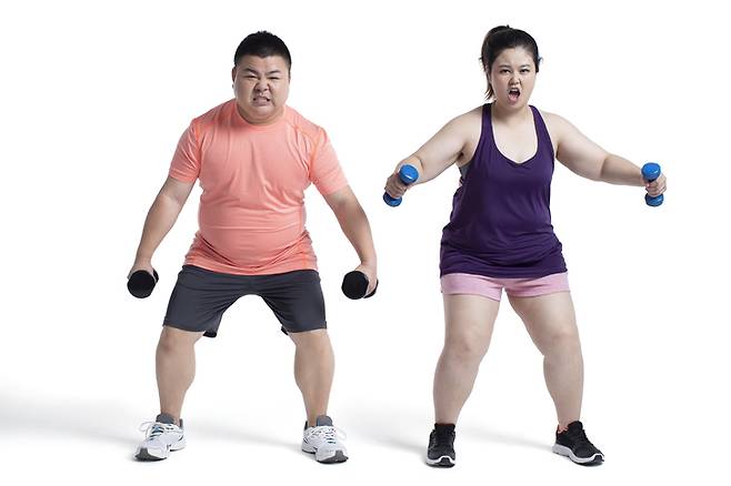 보통 하체 비만은 여성에게 더 많이 나타나고 남자는 체중이 늘어날 때 복부인 아랫배가 나온다. [사진= 게티이미지뱅크]