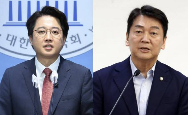 이준석 전 국민의힘 대표(왼쪽)과 안철수 전 국민의힘 의원(사진=뉴스1, 뉴시스)