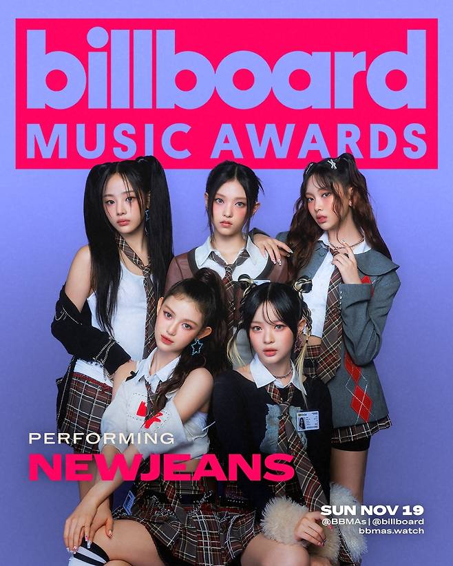 뉴진스(PMC/Billboard Music Awards 제공)