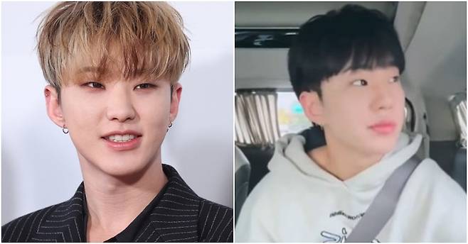 그룹 세븐틴 호시. 세계일보, 위버스 라이브 방송 캡처