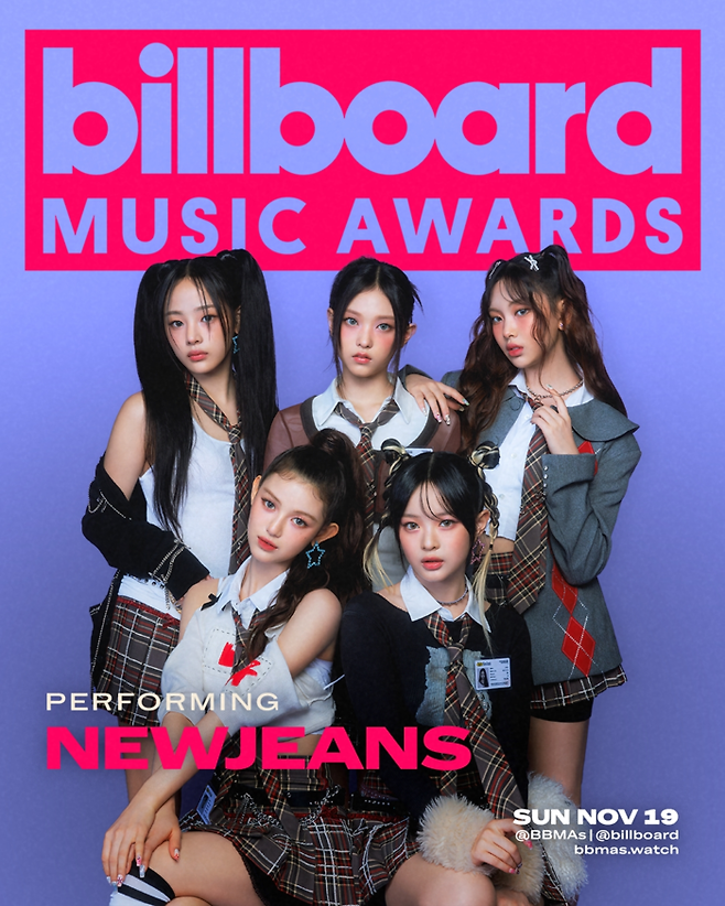 뉴진스. PMC/Billboard Music Awards