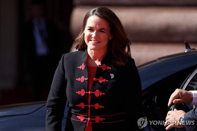 헝가리 대통령 [AFP 연합뉴스 자료사진. 재판매 및 DB 금지]