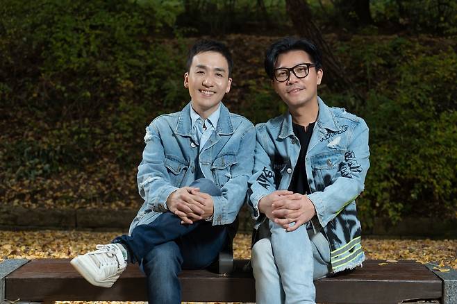 혁이와준이의 김혁경(왼쪽)과 김준선/사진제공=즈레이드뮤직