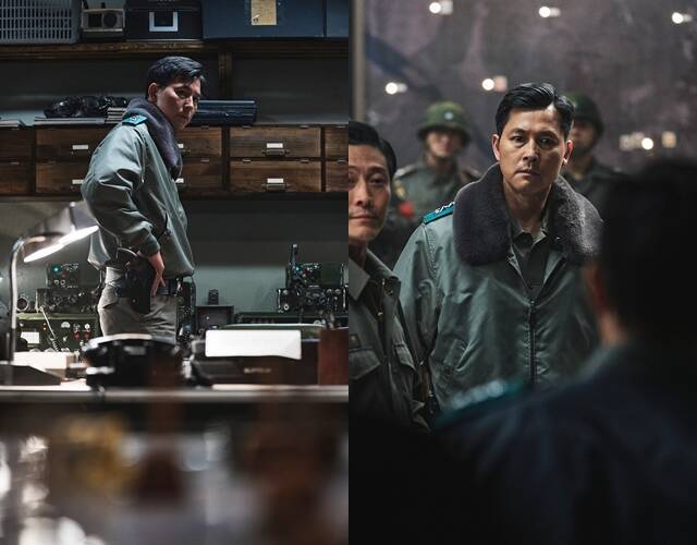 정우성은 '서울의 봄'에서 수도경비사령관 이태신으로 분해 황정민과 연기 호흡을 맞춘다. /플러스엠엔터테인먼트