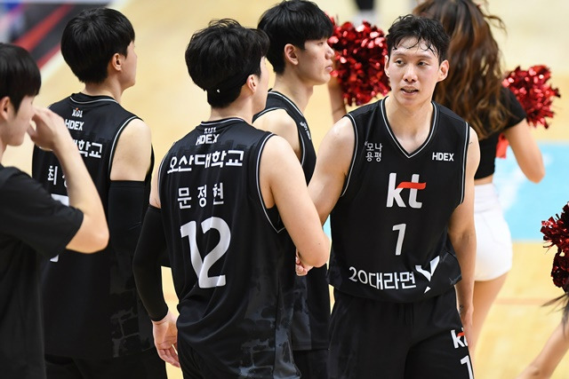 3연승에 성공한 수원 kt. /사진=KBL 제공