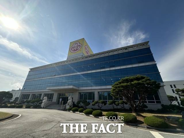 오뚜기는 지난 8일 충청북도 음성군 소재 대풍공장에 대해 미디어 투어를 실시했다. /음성군=이중삼 기자